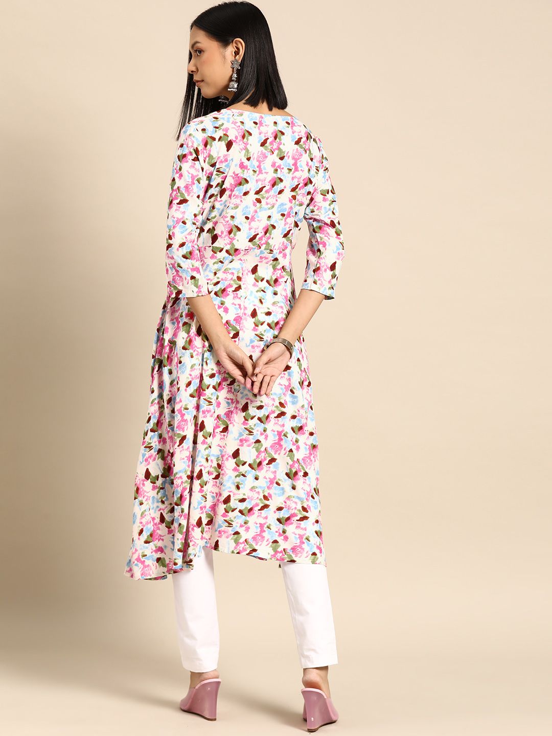 all about you Women Printed Kurta