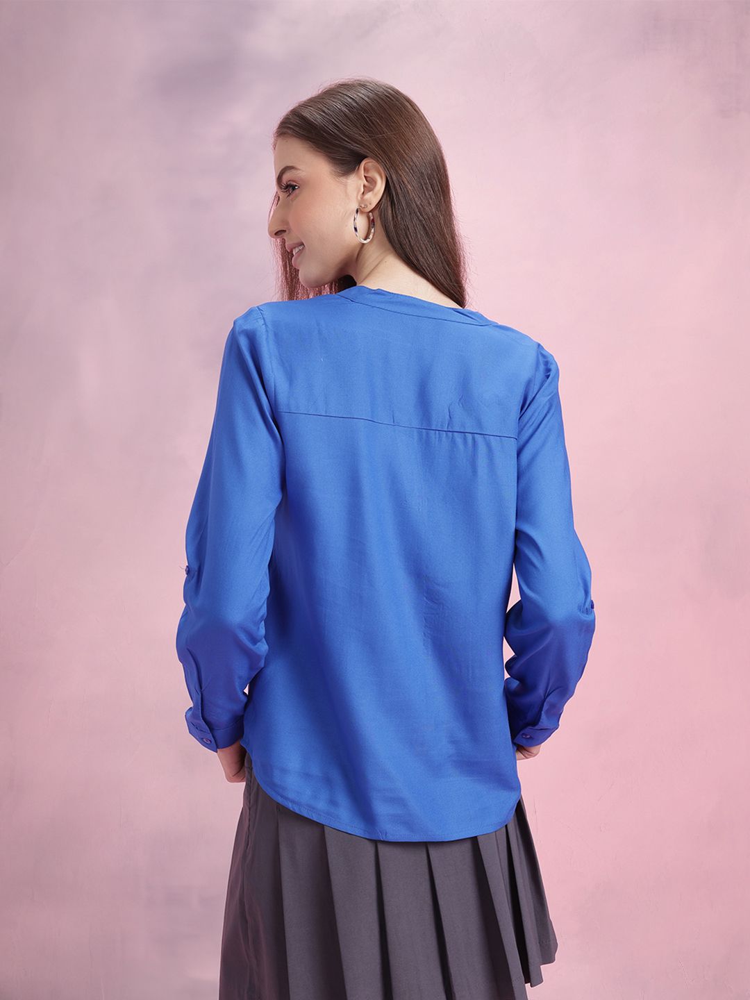 DressBerry Opaque Casual Shirt
