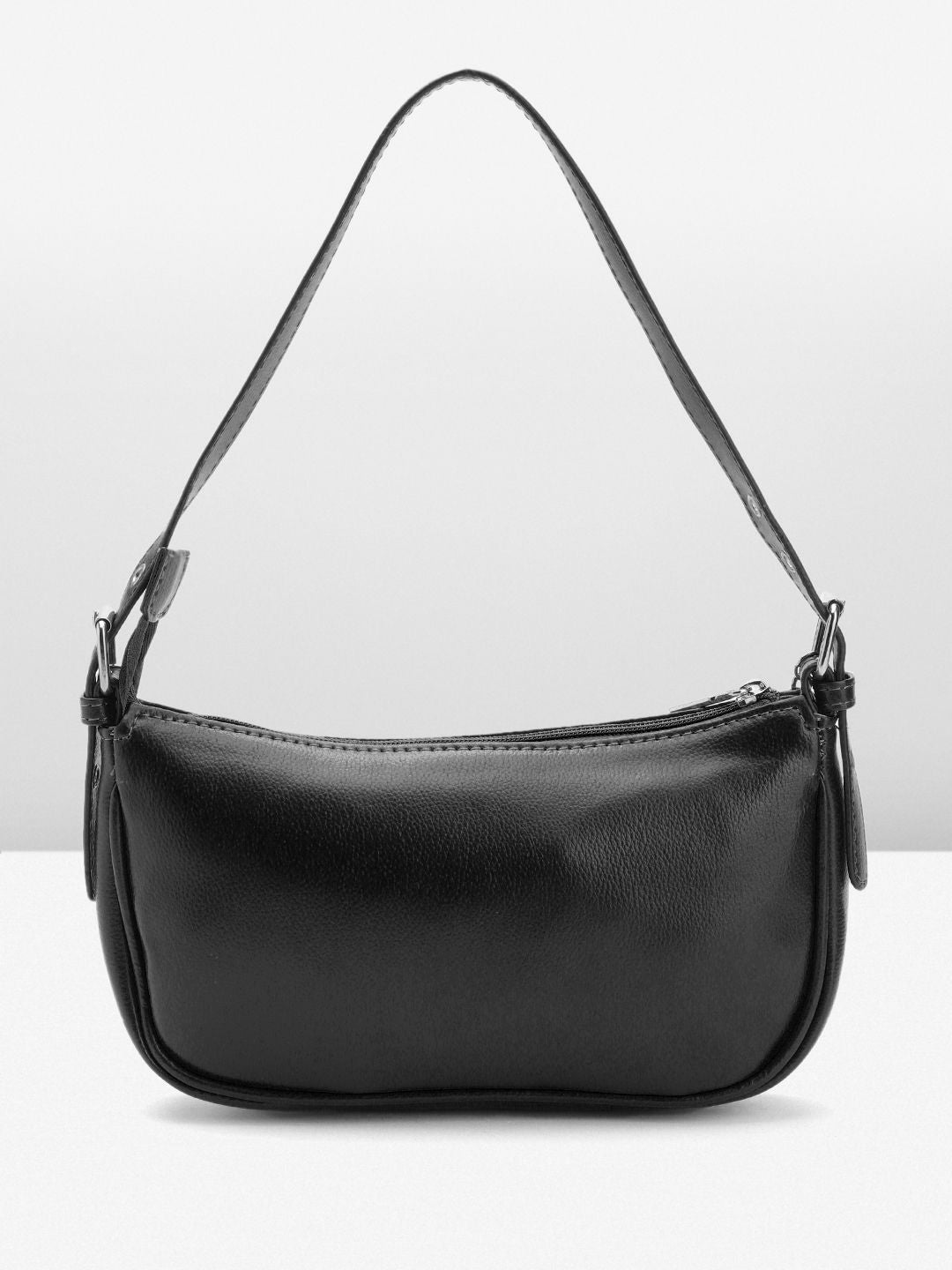 Lino Perros Textured Structured Shoulder Bag With Chain Detail