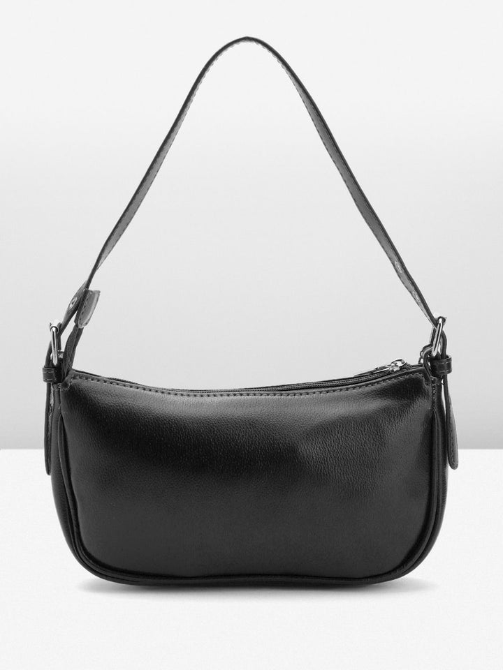 Lino Perros Textured Structured Shoulder Bag With Chain Detail