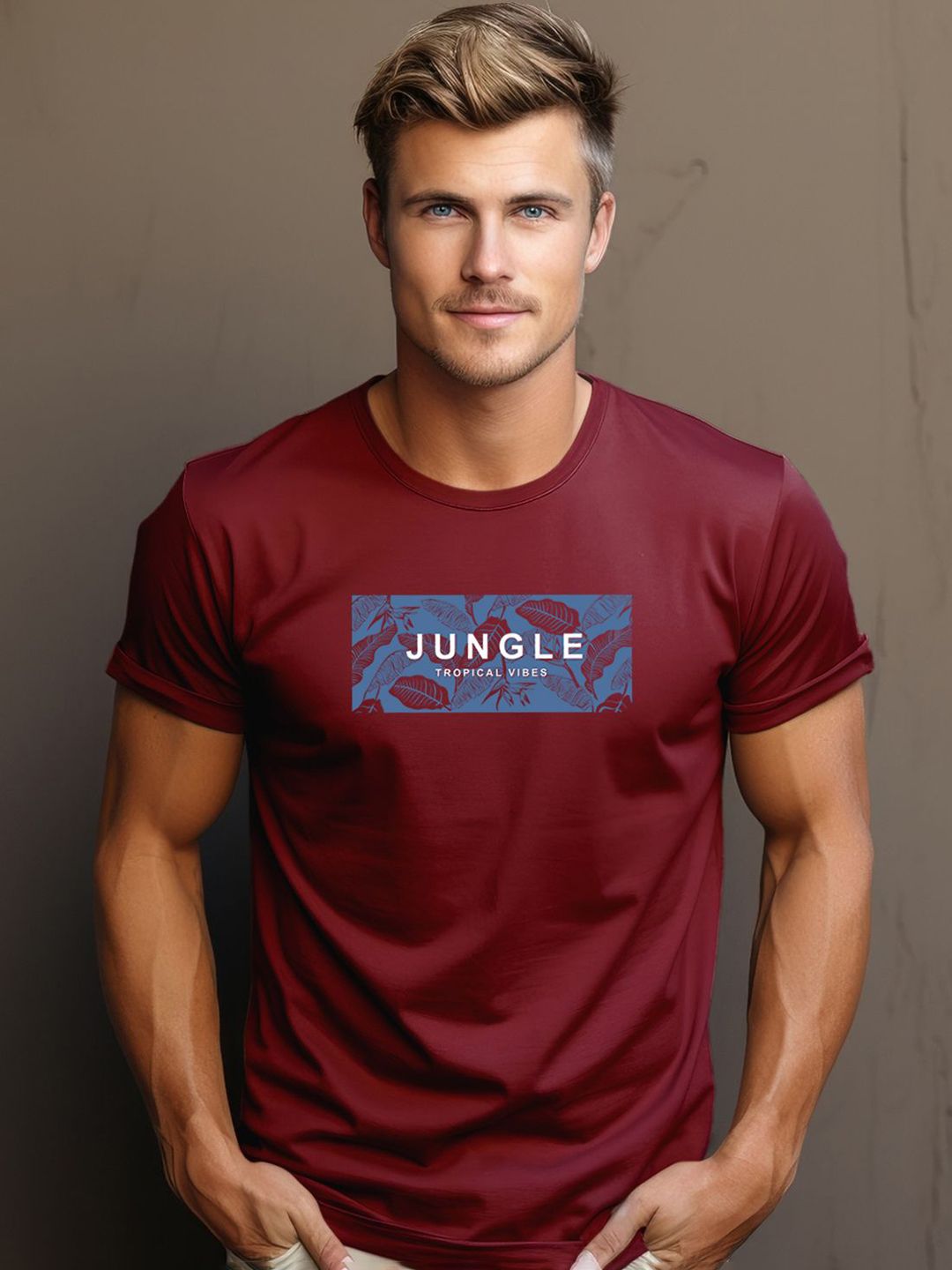 ADRO Men Printed T-shirt