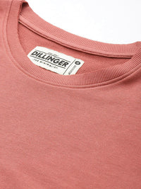 DILLINGER Women Ultra Soft Drapey Cotton Crew Neck Boxy T-Shirt