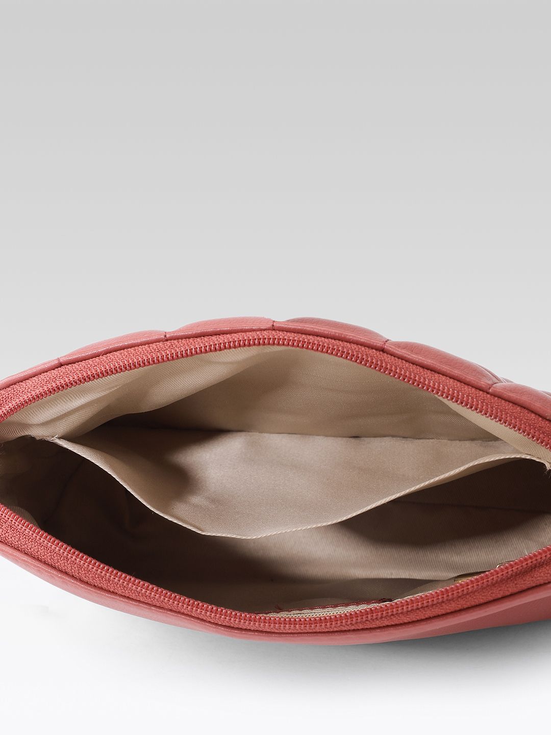 DressBerry Checked Structured Quilted Sling Bag