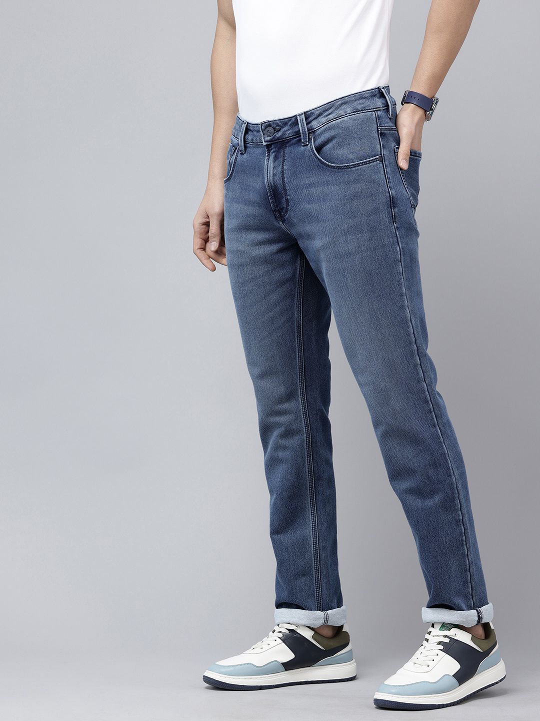 SPYKAR Men Rover Light Fade Stretchable Jeans