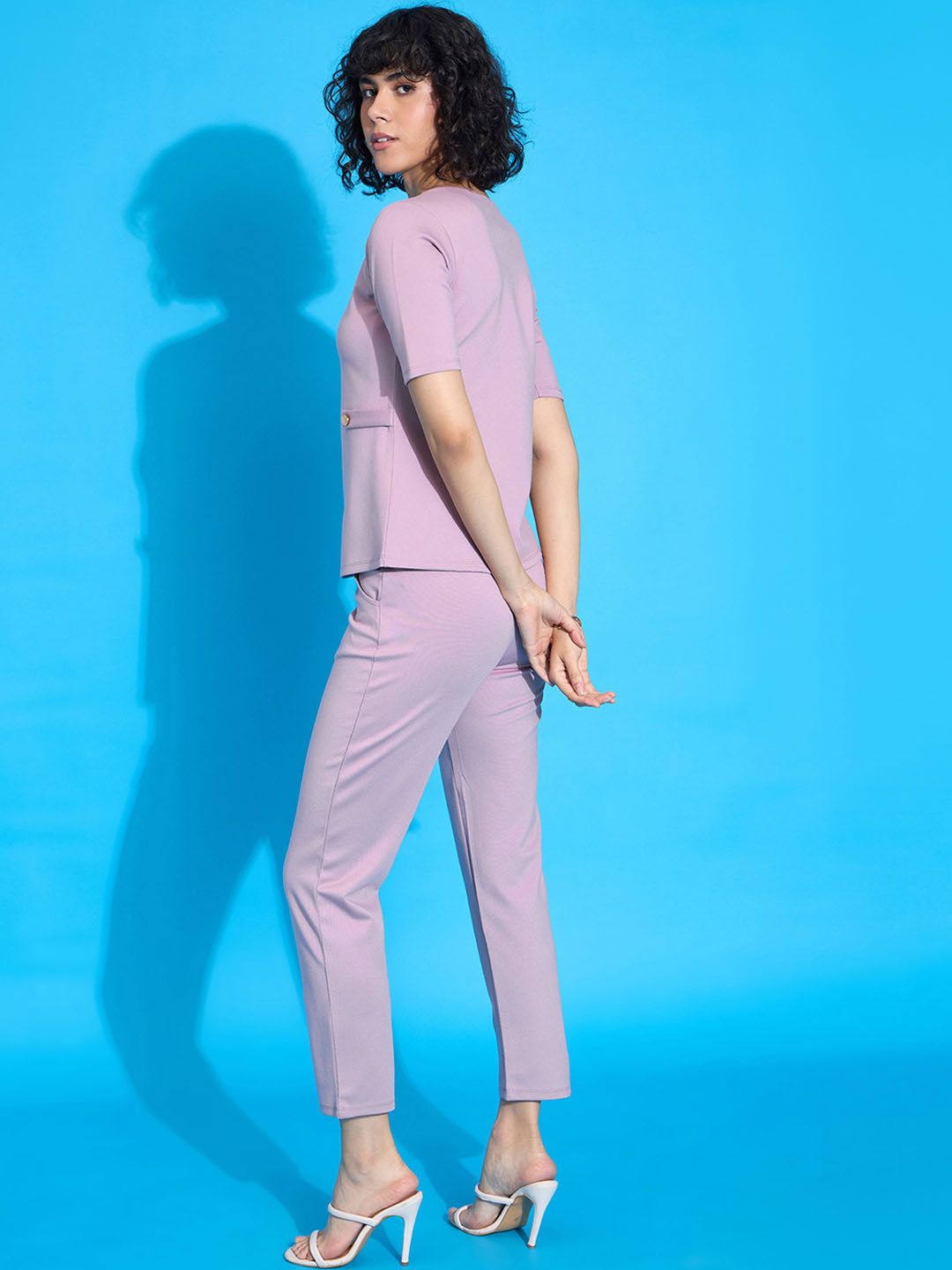 SASSAFRAS worklyf Short Sleeves Top With Trouser