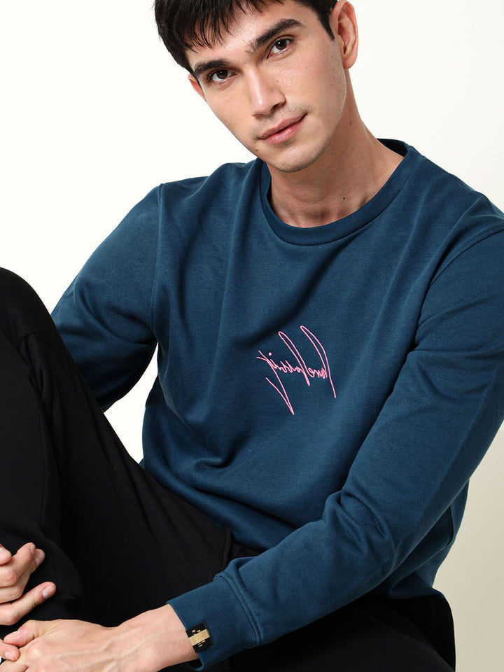 RARE RABBIT Men Neos Slim Fit Sweatshirt