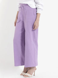 RAREISM Women Loose Fit High-Rise Trousers