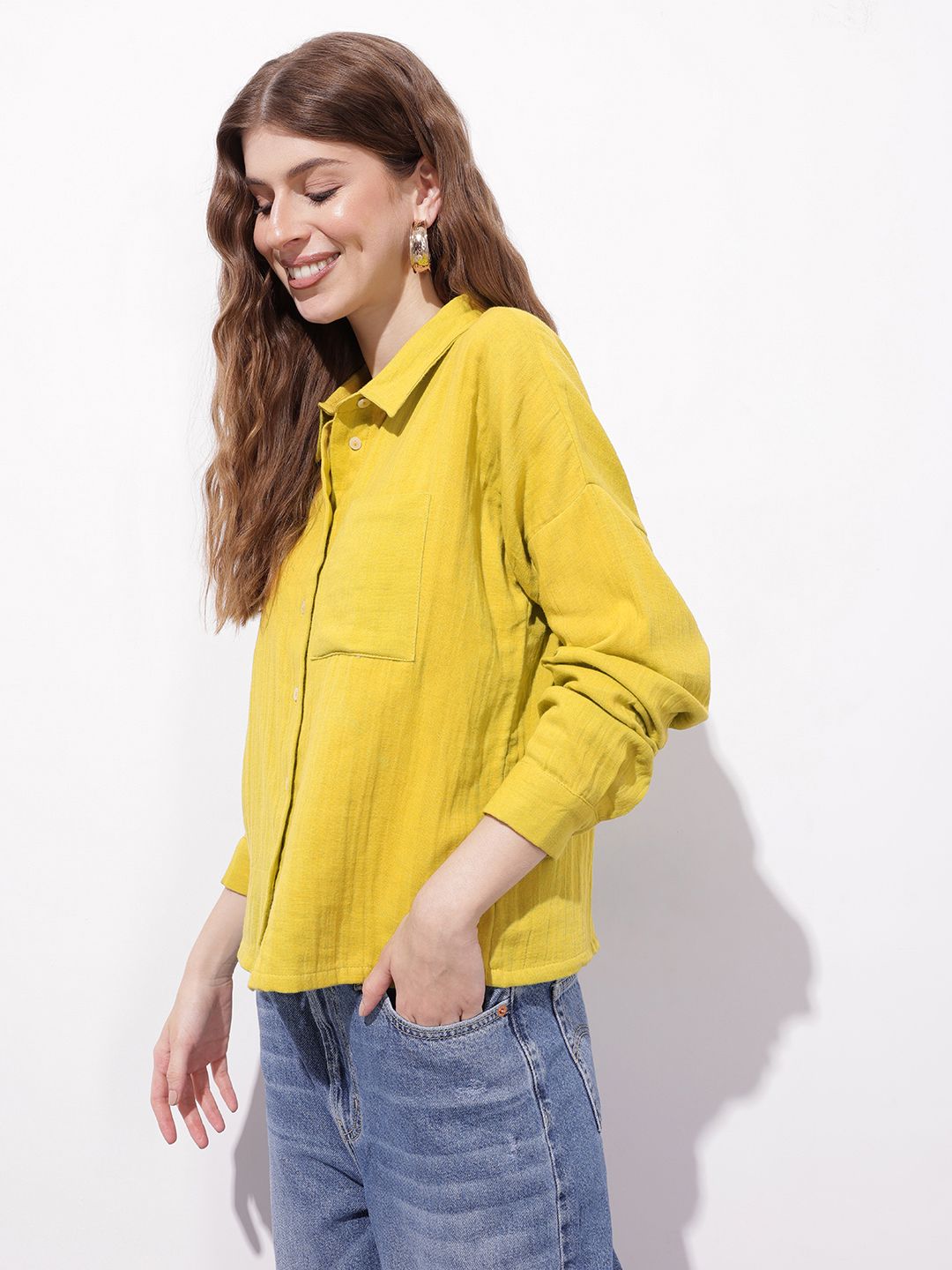 DressBerry Neon Nirvana Hyperbrights Boxy Shirt