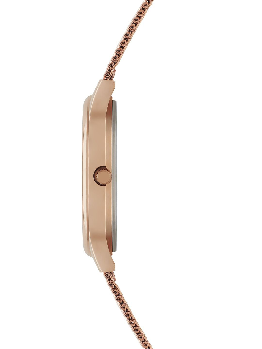 TEAL BY CHUMBAK Women Brass Dial & Stainless Steel Wrap Around Straps Analogue Watch