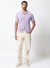 RARE RABBIT Men Boise Spread Collar Slim Fit Cotton Shirt