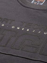 The Indian Garage Co Men Grey Printed Sweatshirt
