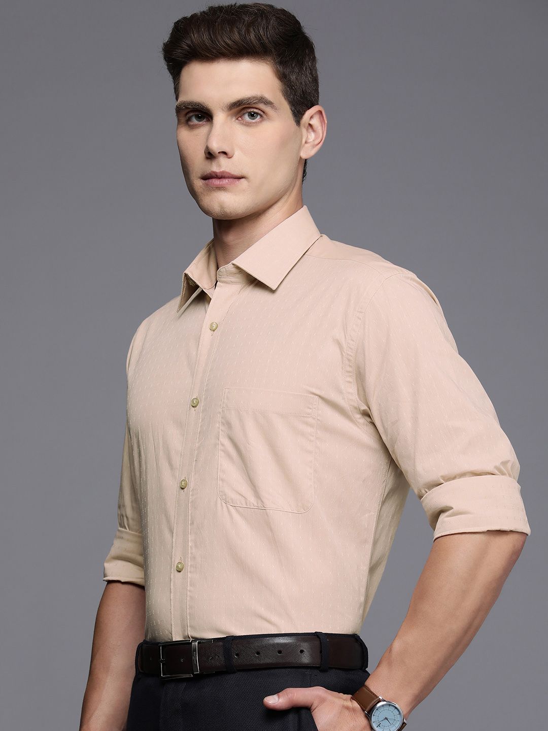 Raymond Slim Fit Pure Cotton Formal Shirt