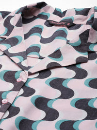 DressBerry Printed Casual Shirt