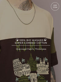 DILLINGER Men Graphic Printed Oversized T-shirt