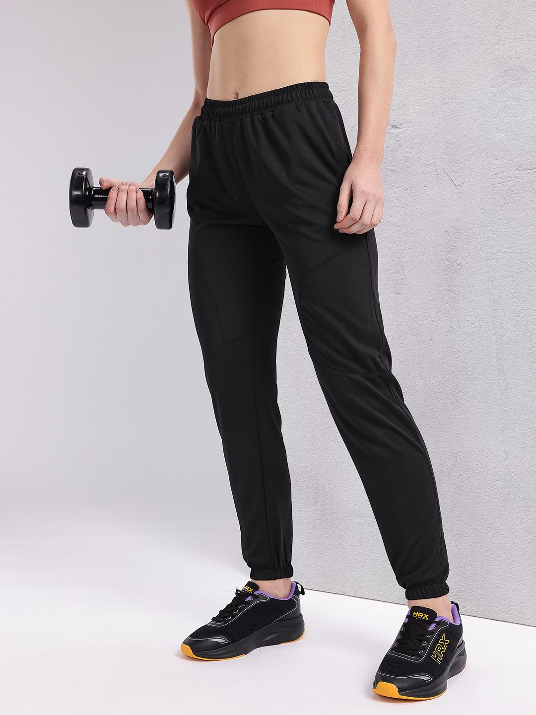 HRX by Hrithik Roshan Women Couple Collection Rapid-Dry Training Joggers