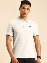 Being Human Polo Collar Pure Cotton T-shirt