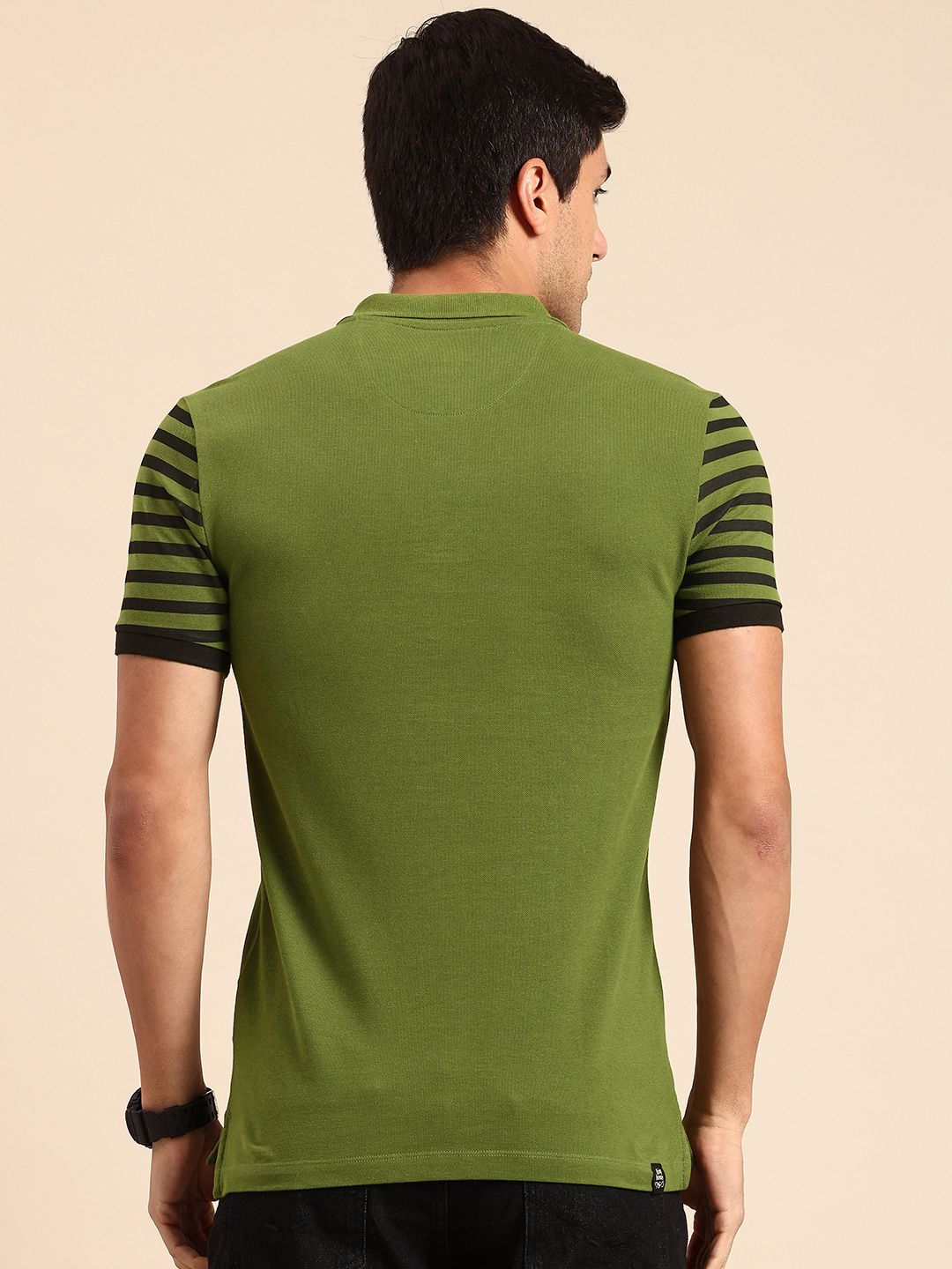 Being Human Pure Cotton Polo Collar T-shirt