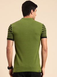 Being Human Pure Cotton Polo Collar T-shirt