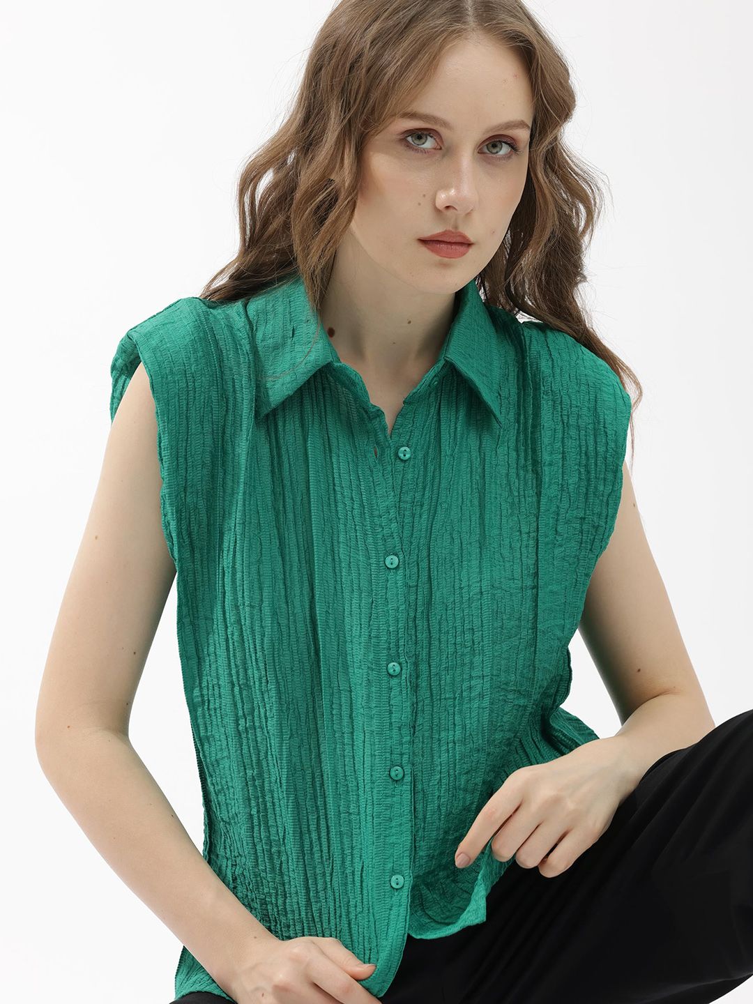RAREISM Extended Sleeves Shirt Style Top