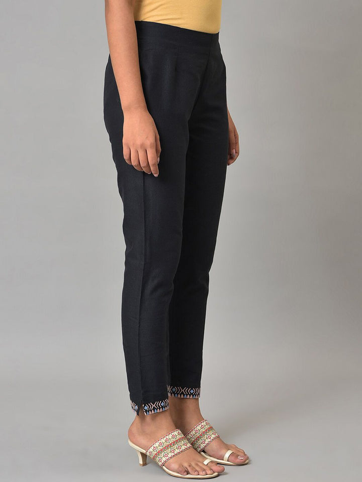 W Women Regular Fit Cigarette Trousers