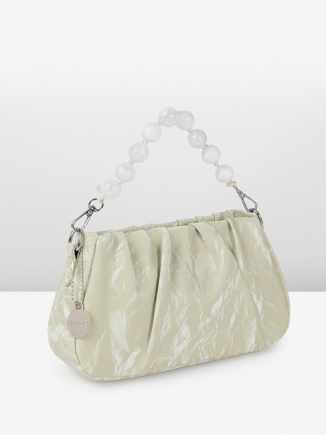 DressBerry Printed Structured Handheld Bag