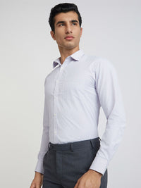 Park Avenue Slim Fit Checked Formal Shirt