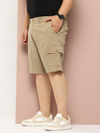 Thomas Scott Men Plus Size Cargo Shorts
