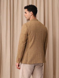 Mr. Bowerbird Self Design Notched Lapel Casual Blazer