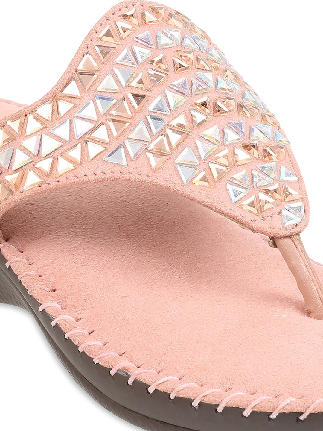 Metro Embellished Comfort Heels