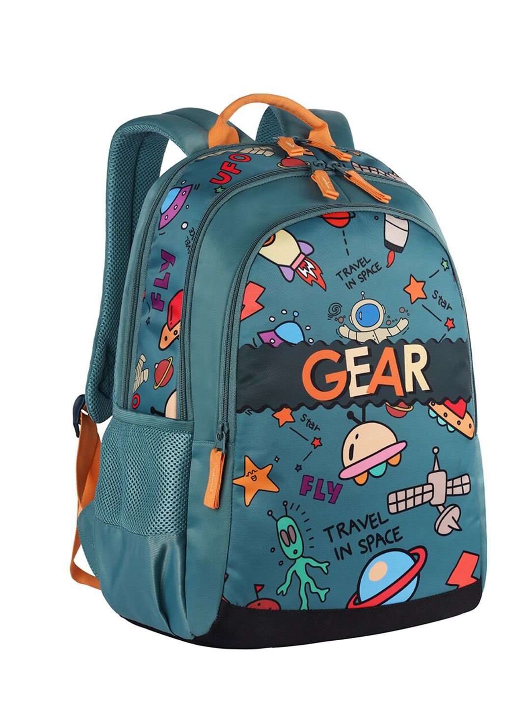 Gear Kids Graphic Printed Water Resistance Backpack