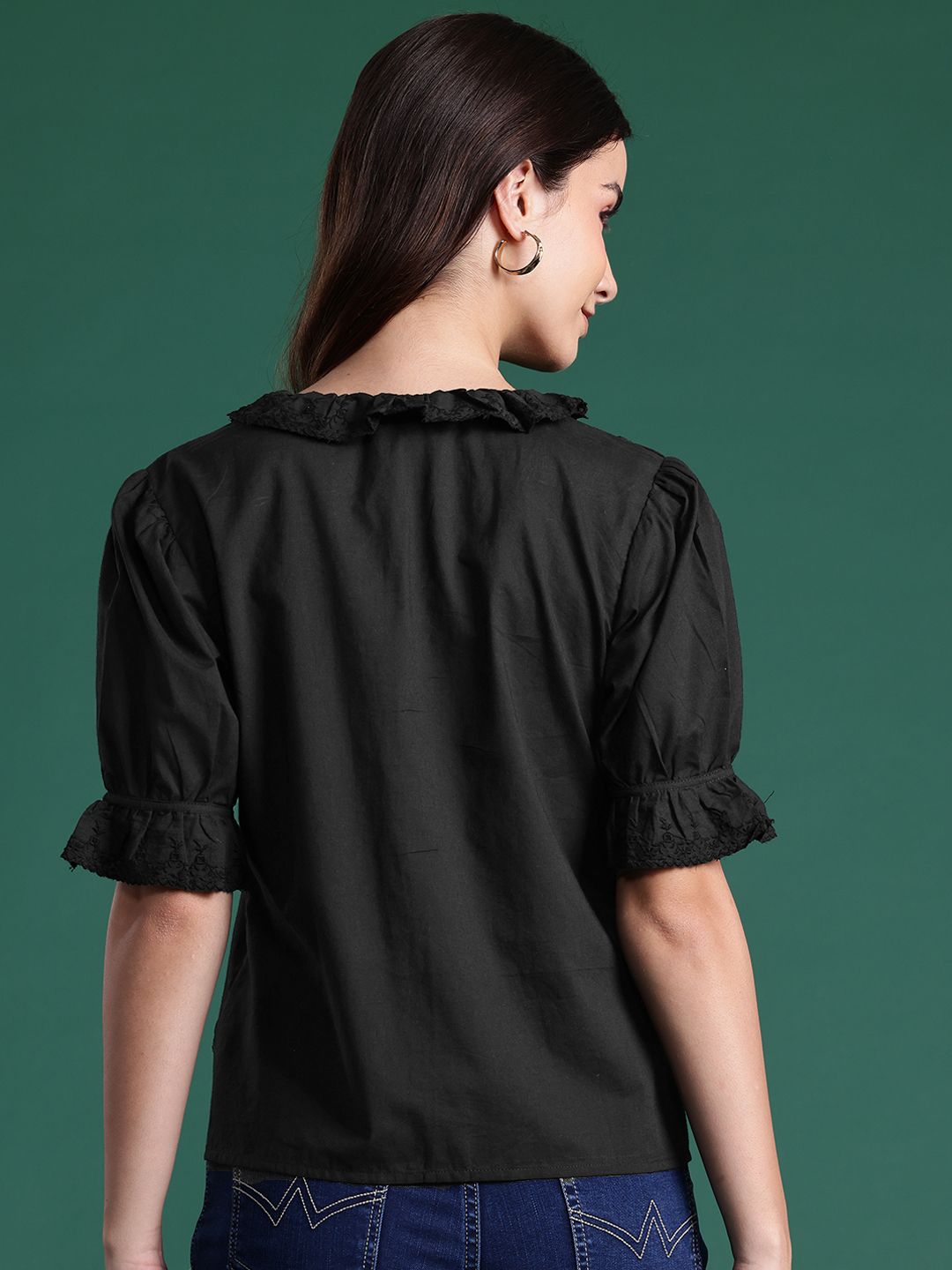 DressBerry Pure Cotton Opaque Casual Shirt