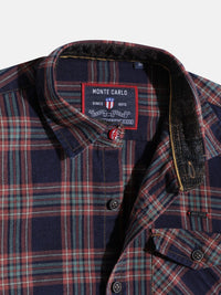Monte Carlo Boys Checked Casual Smart Fit Shirt