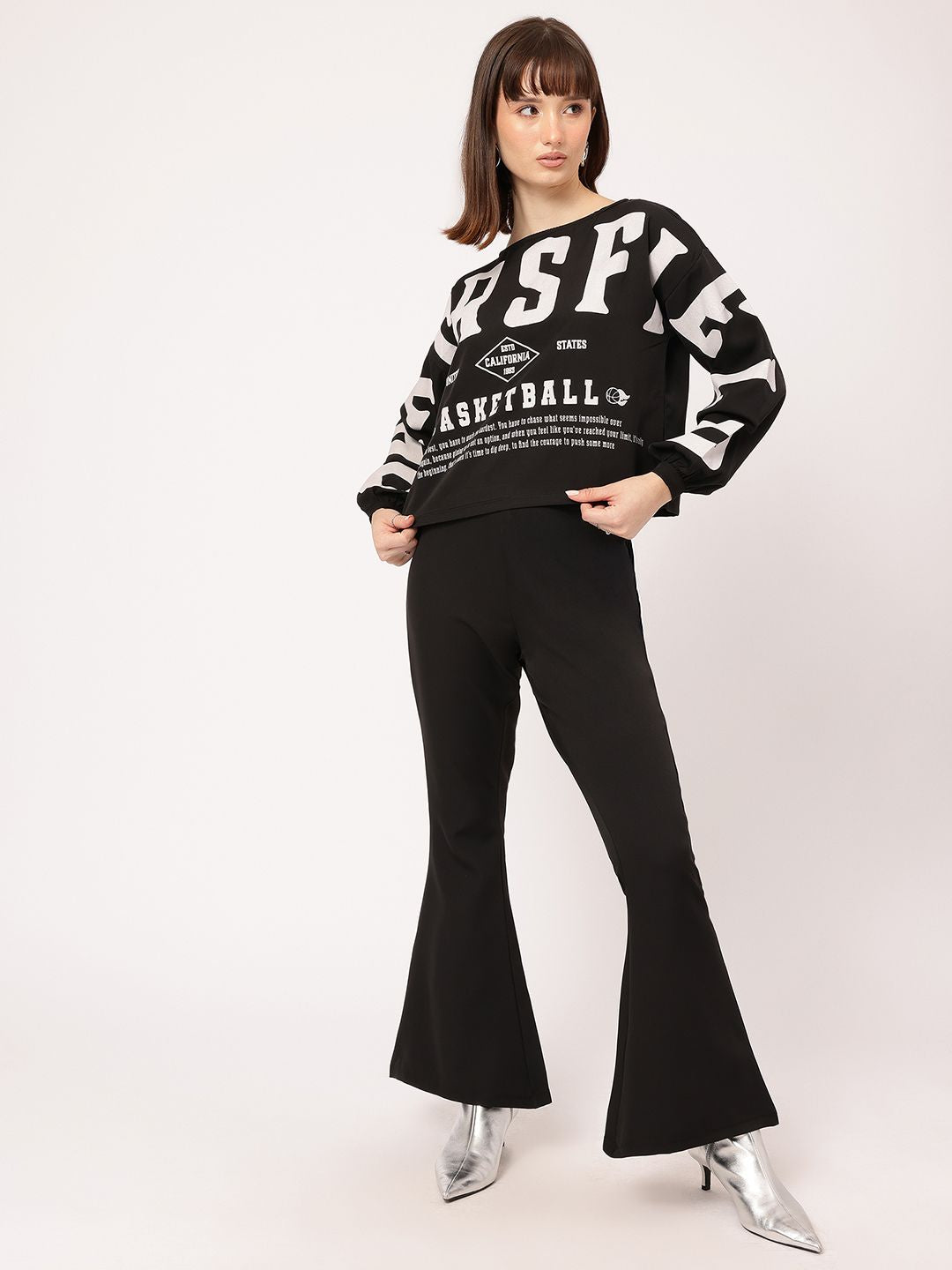 DressBerry Bold Script Boxy Flair Co-Ords