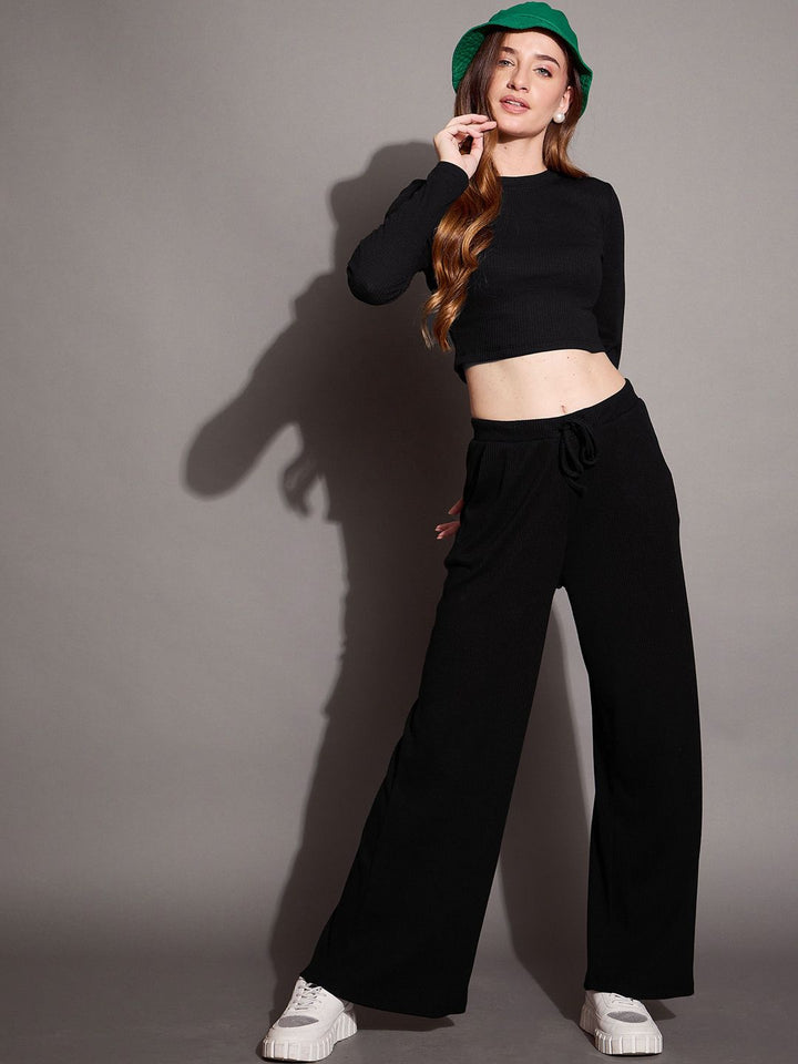 SASSAFRAS BASICS Women Solid Relaxed Fit Track Pants