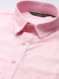 SOJANYA Men Pink Solid Kurta Pathani