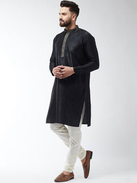 SOJANYA Ethnic Motifs Woven Design Thread Work Kurta