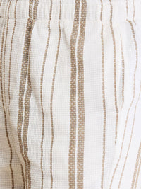 Being Human Men Striped Slim Fit Shorts
