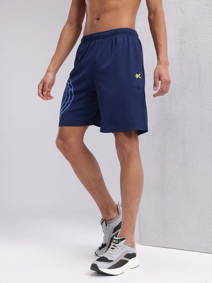 HRX by Hrithik Roshan Men Rapid-Dry Printed Running Shorts