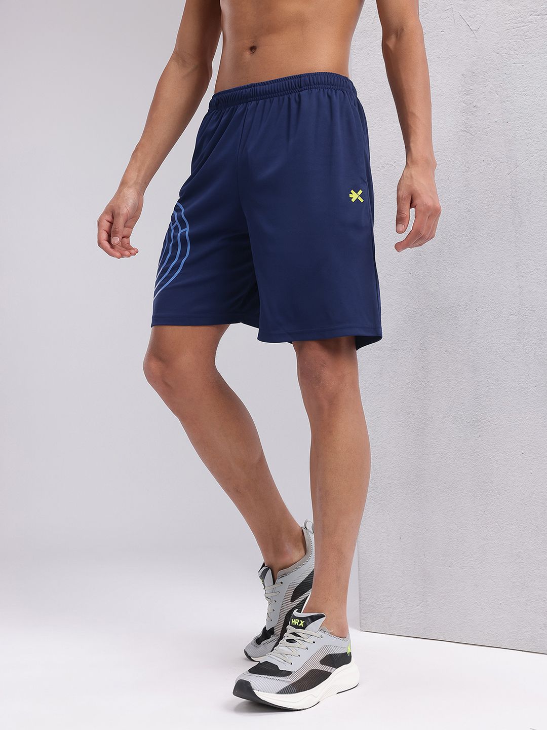 HRX by Hrithik Roshan Men Rapid-Dry Printed Running Shorts