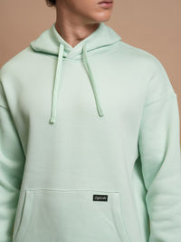 HIGHLANDER Oversized Drop Shoulder Hooded Pullover Sweatshirt