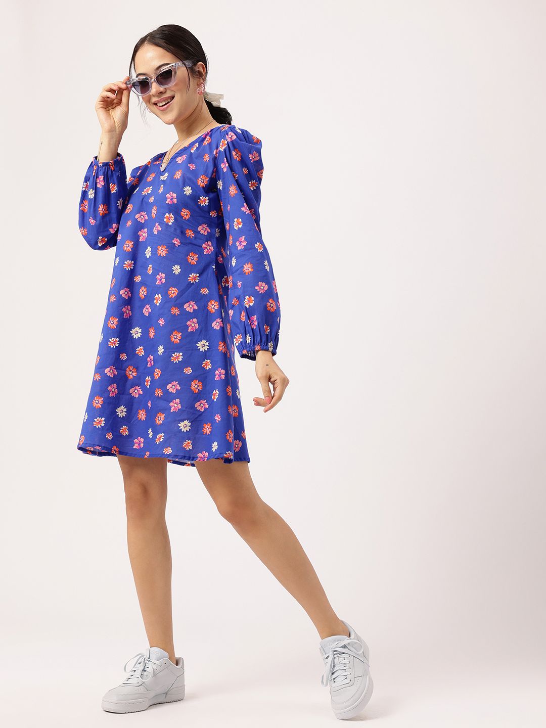 DressBerry Printed A-Line Dress