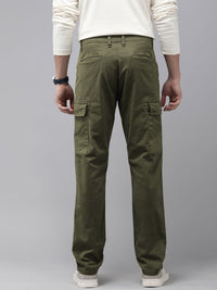 SPYKAR Men Regular Fit Cargos Trousers