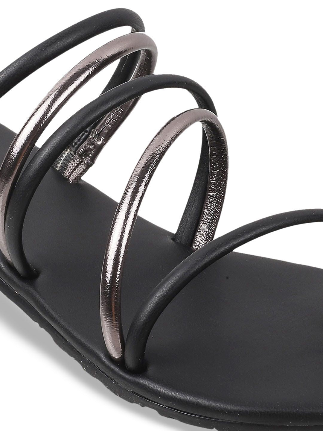 Metro Strappy One Toe Flats