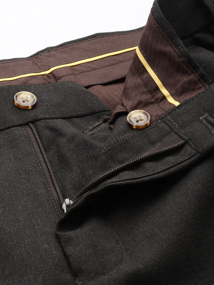 Raymond Men Slim Fit Formal Trousers