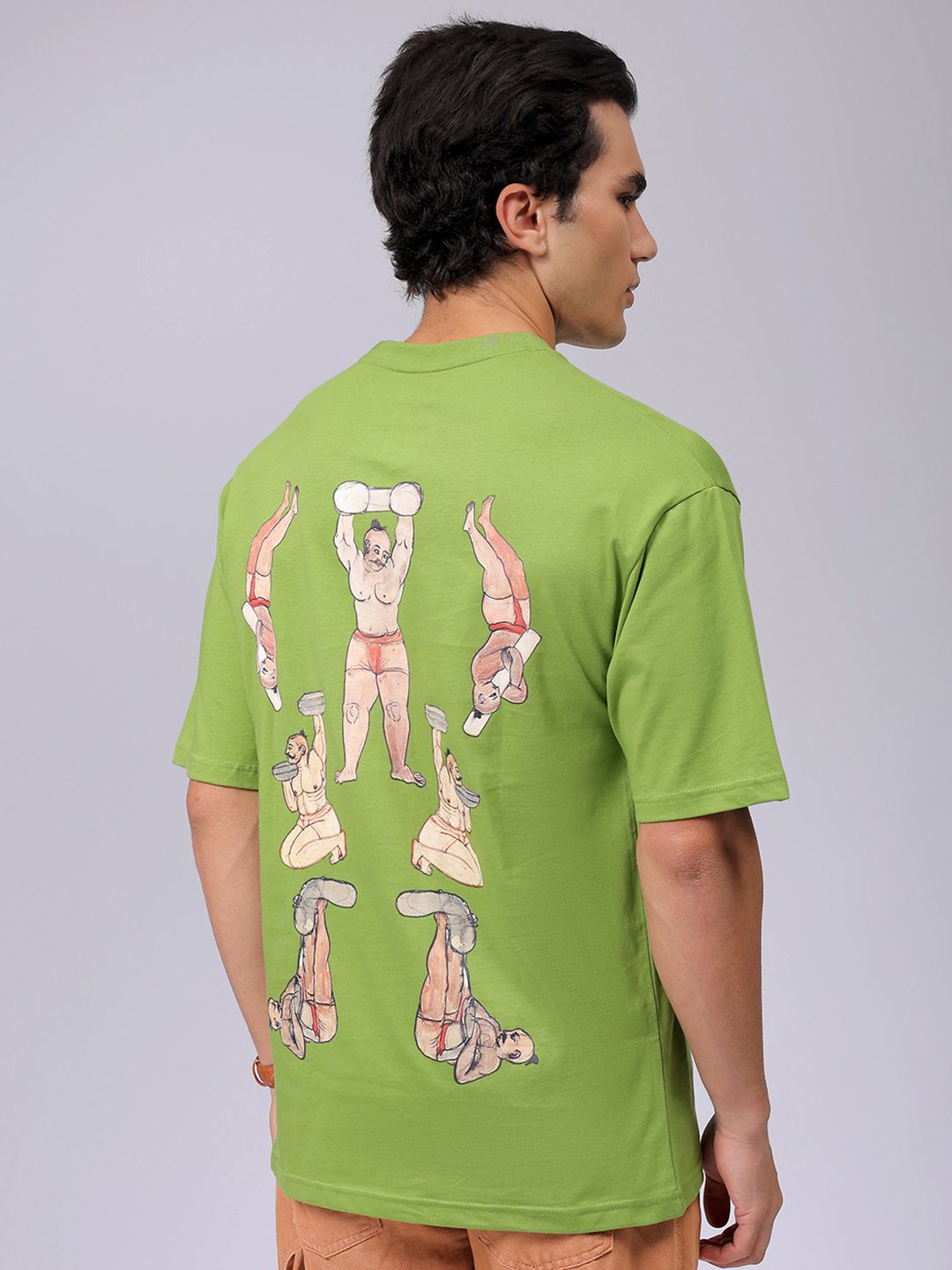 The Indian Garage Co Men Printed Applique T-shirt