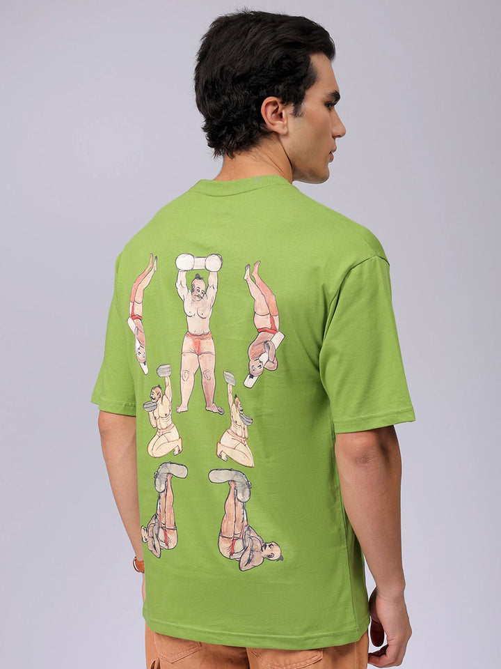 The Indian Garage Co Men Printed Applique T-shirt