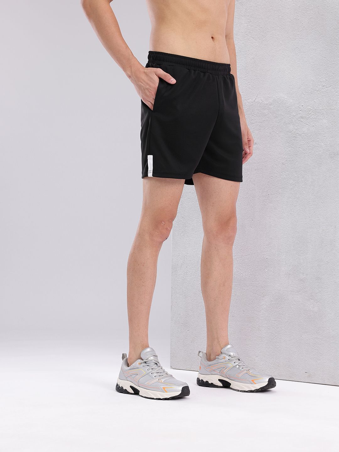 HRX by Hrithik Roshan Men Brand Logo Print Detail Rapid-Dry Running Shorts