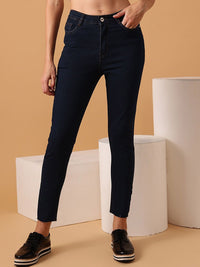 STREET 9 BASICS Women Narrow Skinny Fit Clean Look Stretchable Jeans