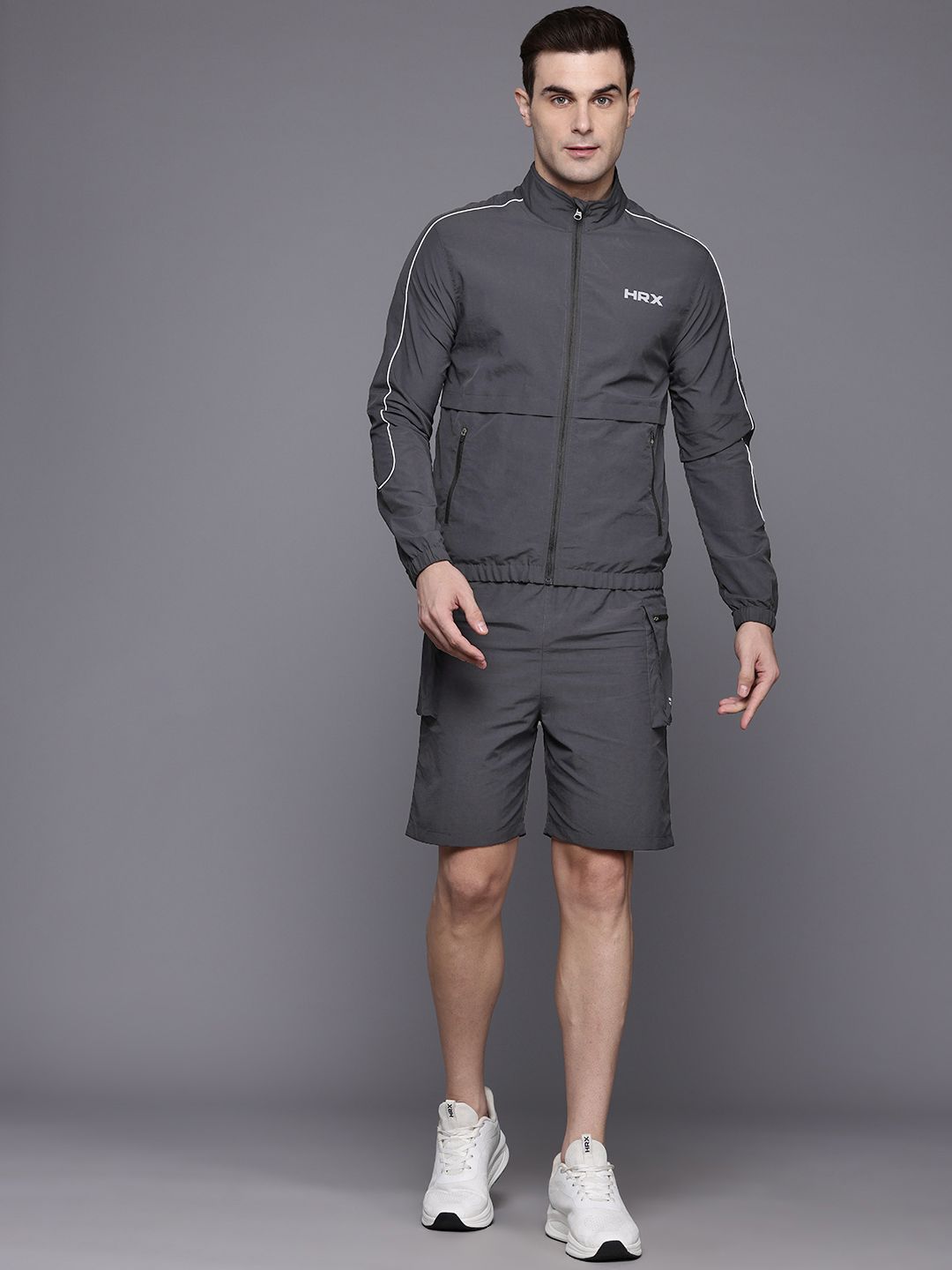 HRX by Hrithik Roshan Men Rapid-Dry Running Track Suit