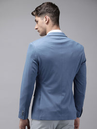 Park Avenue Super Slim Fit Solid Single Breasted Formal Blazer